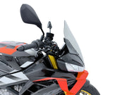 WRS Windscreen Touring Tuono V4 - Smoke, Windshield