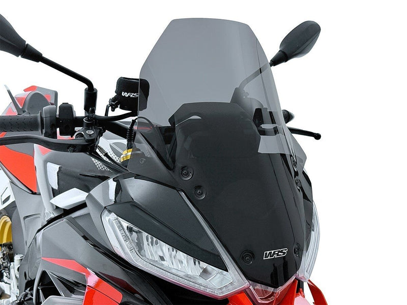 WRS Windscreen Touring Tuono V4 - Dark Smoke, Windshield
