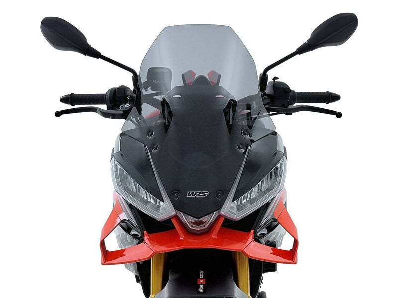 WRS Windscreen Touring Tuono V4 - Dark Smoke, Windshield