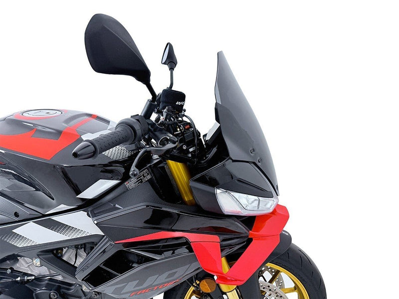 WRS Windscreen Touring Tuono V4 - Dark Smoke, Windshield