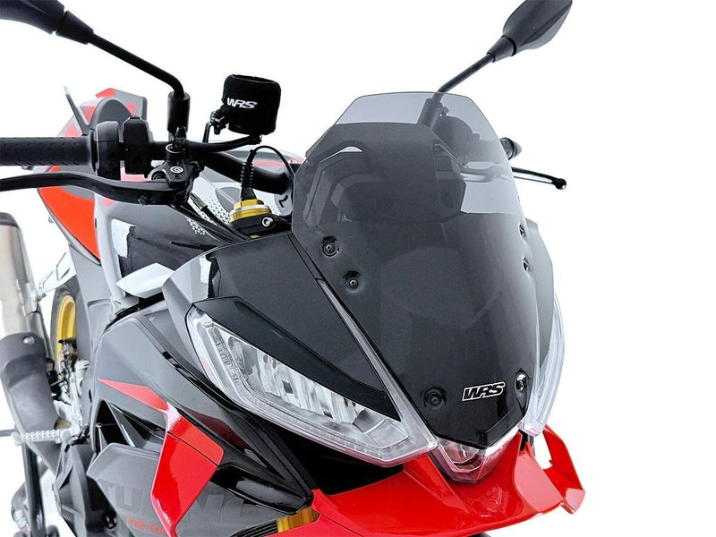 WRS Windscreen Sport Tuono V4 - Dark Smoke, Windshield
