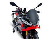 WRS Windscreen Sport Tuono V4 - Black, Matte, Windshield