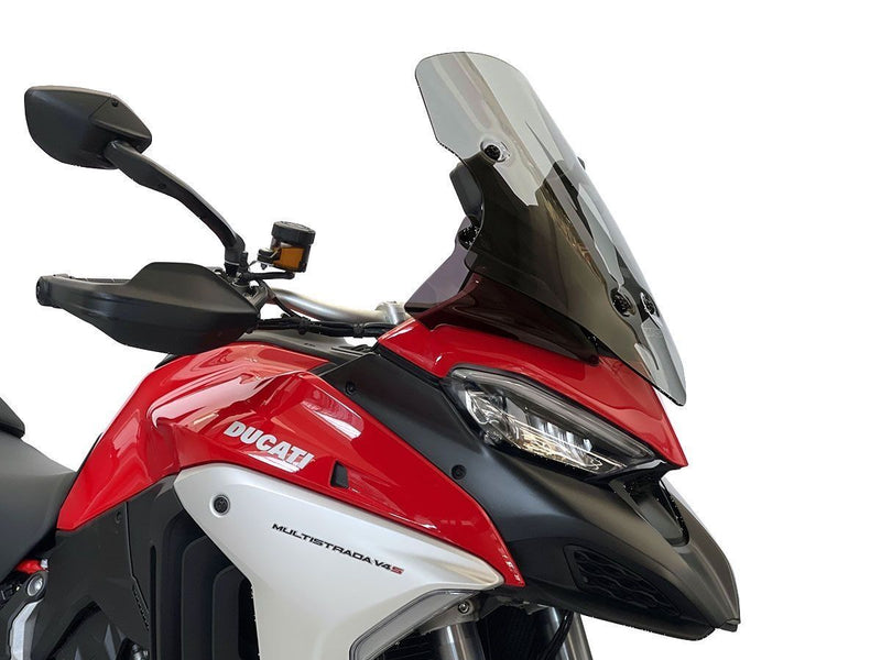 WRS Windscreen Touring Multistrada V4 - Dark Smoke, Windshield