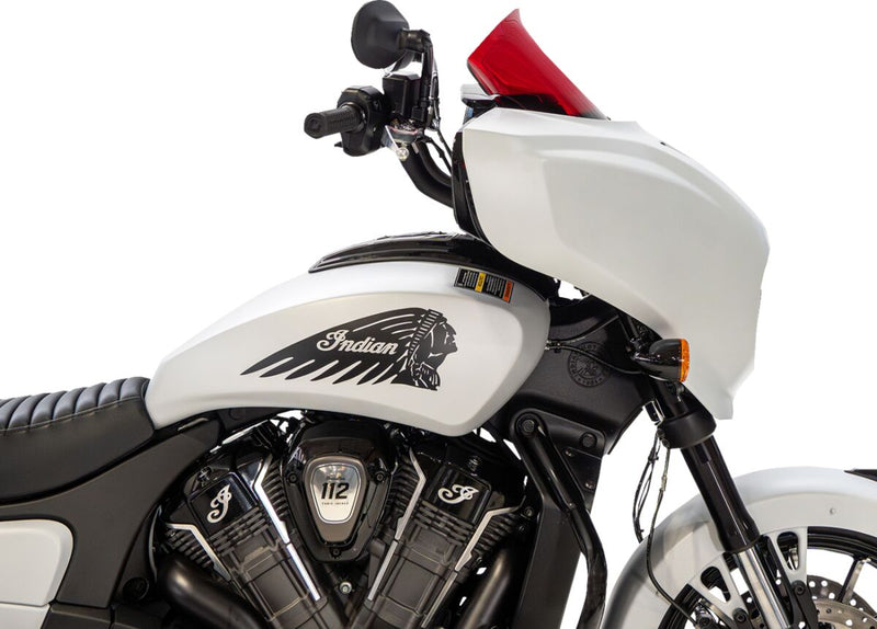 Klock Werks Kolor Flare® Windshield - Red, Cruiser - KWW-04-0651
