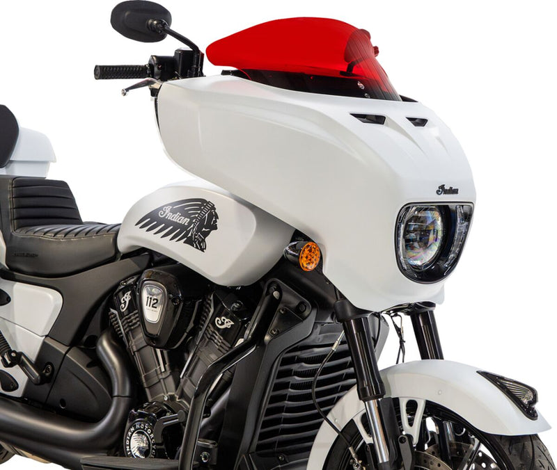 Klock Werks Kolor Flare® Windshield - Red, Cruiser - KWW-04-0651