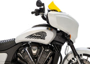 Klock Werks Kolor Flare® Windshield - Yellow, Cruiser - KWW-04-0653