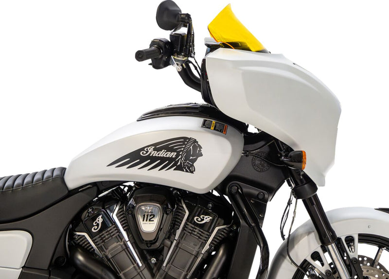 Klock Werks Kolor Flare® Windshield - Yellow, Cruiser - KWW-04-0653