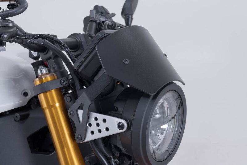 SW-Motech Windscreen for Yamaha - Black, Windshield - SCT.06.932.10001/B