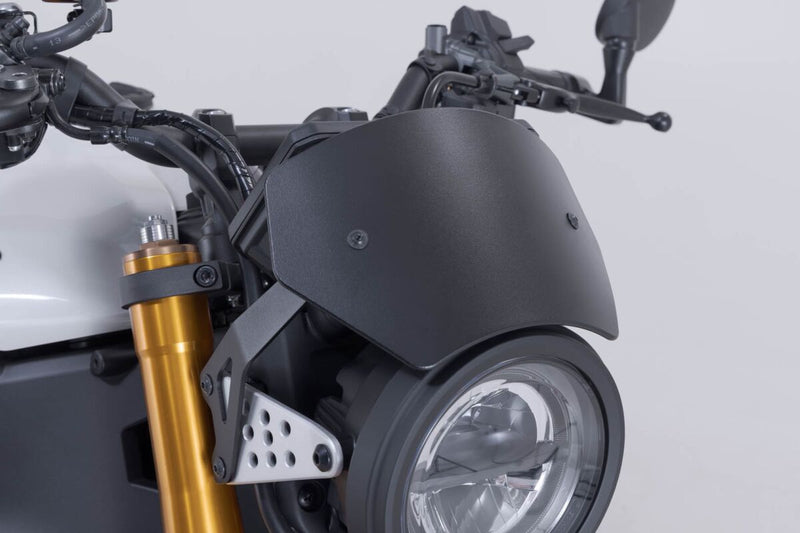 SW-Motech Windscreen for Yamaha - Black, Windshield - SCT.06.932.10001/B