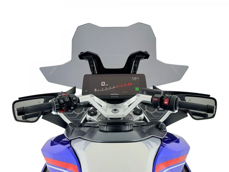 WRS Windscreen Sport BMW R1300RT - Dark Smoke, Windshield