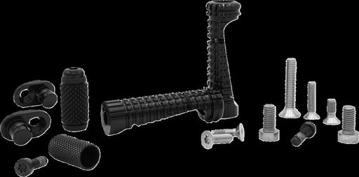 Gilles Tooling Rearset Spare Parts - Black - SP-04-KIT-B