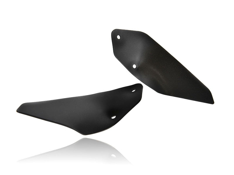 WRS Wind Deflector - Deflector Shield, Black, Matte - BM010NO