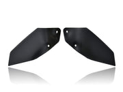 WRS Wind Deflector - Deflector Shield, Black, Matte - BM043NO