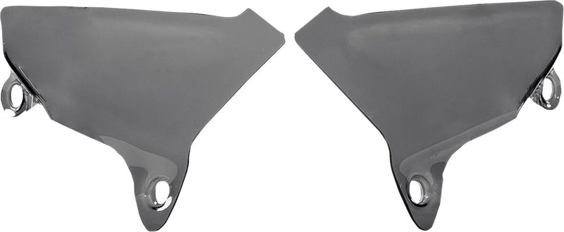WRS Pair Side Deflector - Dark Smoke, Dual Purpose - DU019FS