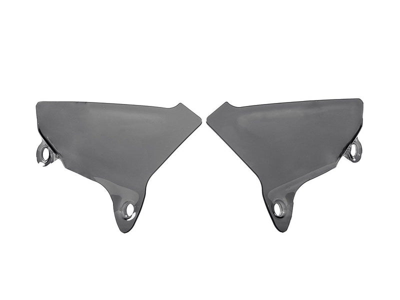 WRS Pair Side Deflector - Dark Smoke, Dual Purpose - DU019FS