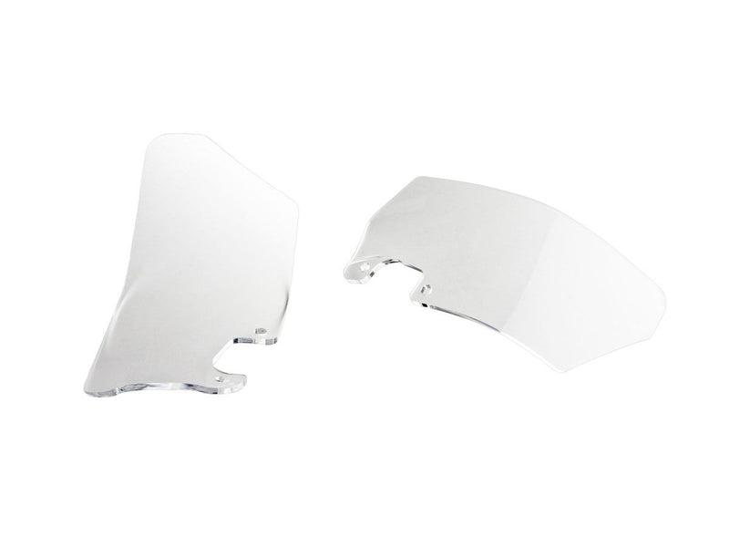 WRS Pair Side Deflector - Clear, Dual Purpose - BM007T