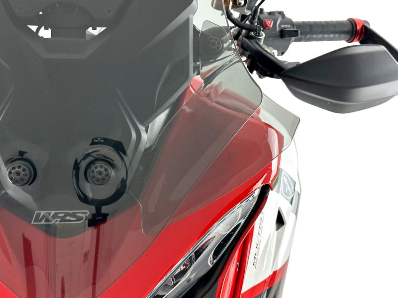 WRS Pair Side Deflector - Smoke, Dual Purpose - DU031F
