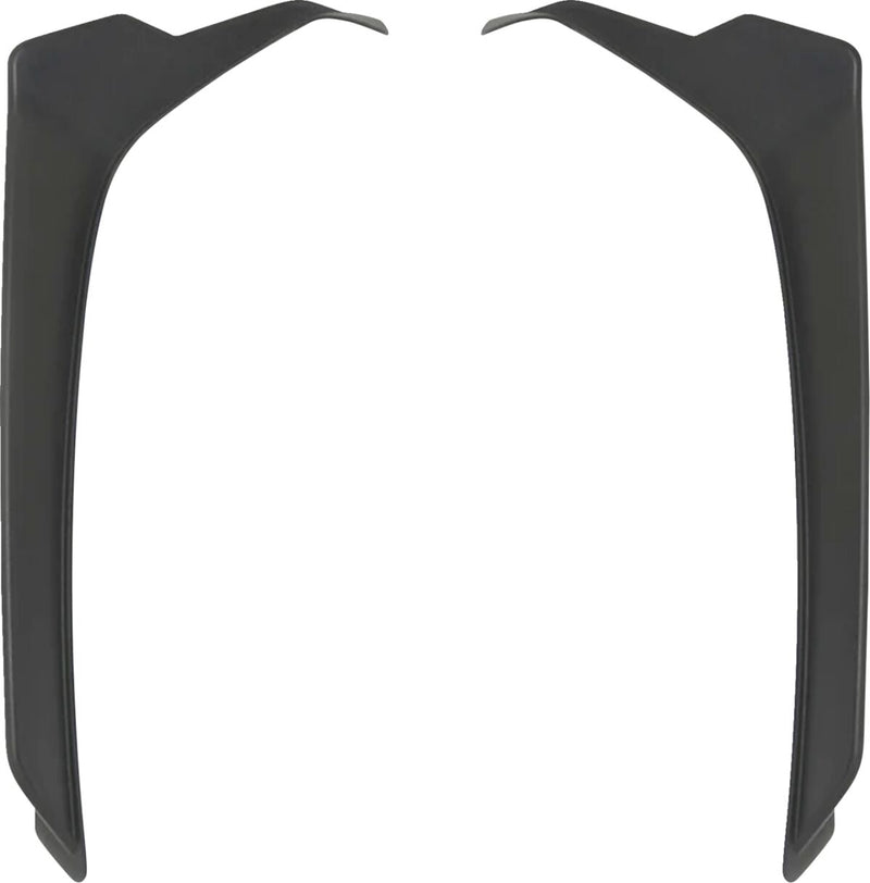 Klock Werks Flare® Wings - Black, Fairing