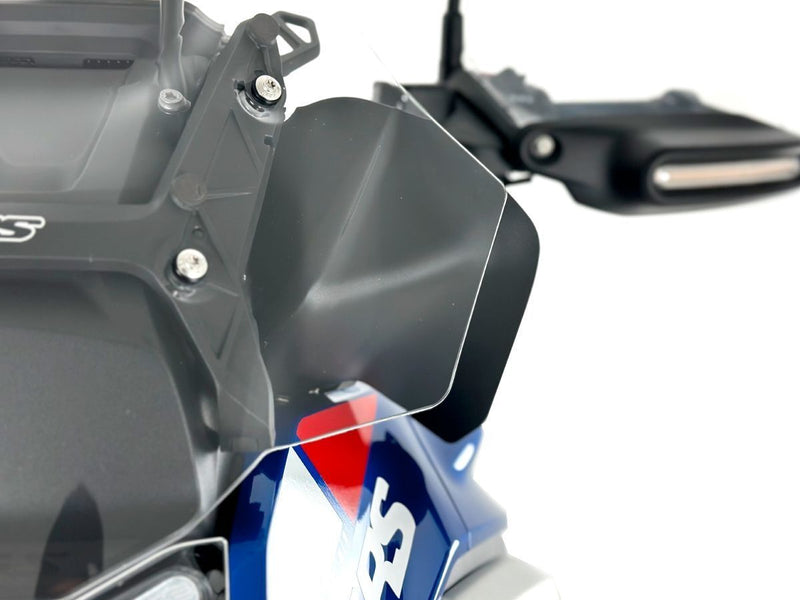 WRS Wind Deflector - Deflector Shield, Black, Matte - BM097NO