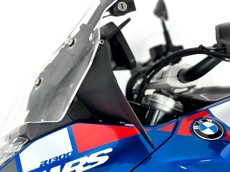 WRS Wind Deflector - Deflector Shield, Black, Matte - BM097NO