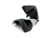WRS Wind Deflector - Deflector Shield, Black, Matte - BM097NO