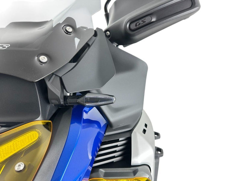 WRS Side Deflectors - Black, Matte, Wind Deflector - BM106NO