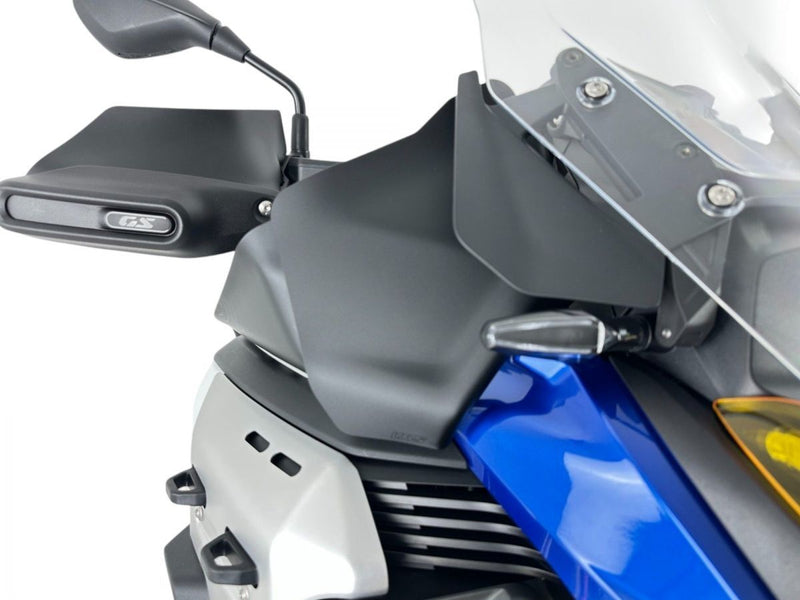 WRS Side Deflectors - Black, Matte, Wind Deflector - BM106NO