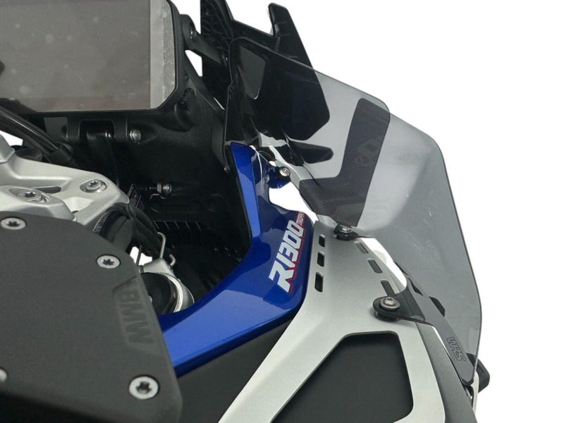WRS Side Deflectors - Dark Smoke, Wind Deflector - BM111FS