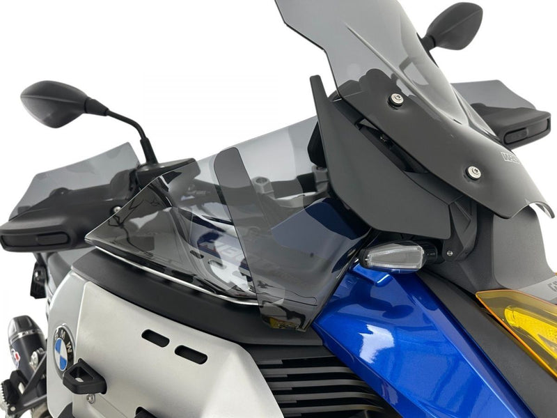 WRS Side Deflectors - Dark Smoke, Wind Deflector - BM110FS