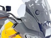 WRS Side Deflectors Moto Guzzi Stelvio - Smoke, Wind Deflector