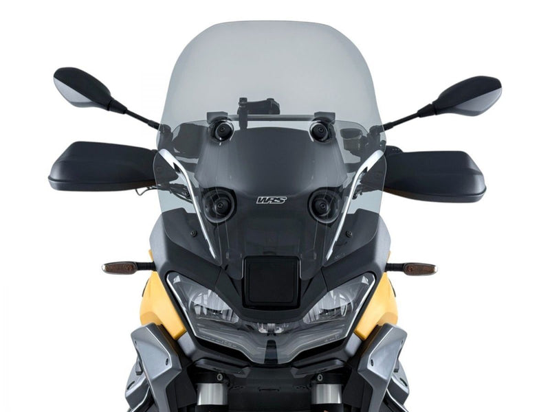 WRS Side Deflectors Moto Guzzi Stelvio - Smoke, Wind Deflector
