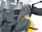 WRS Side Deflectors Moto Guzzi Stelvio - Smoke, Wind Deflector