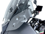 WRS Side Deflectors Moto Guzzi Stelvio - Smoke, Wind Deflector