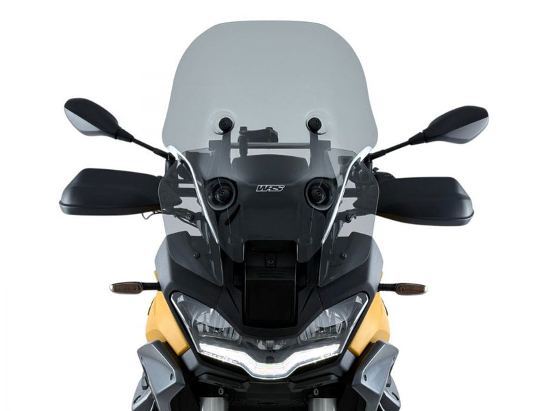 WRS Side Deflectors Moto Guzzi Stelvio - Smoke, Wind Deflector