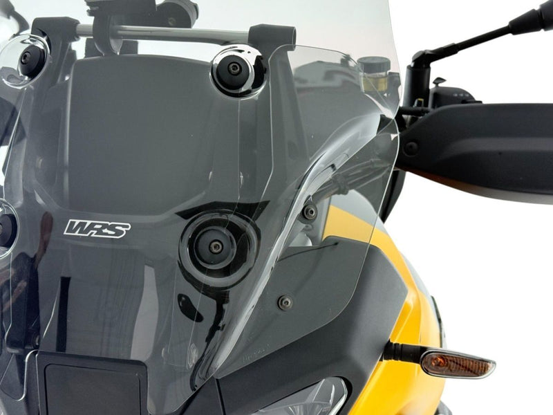 WRS Side Deflectors Moto Guzzi Stelvio - Smoke, Wind Deflector