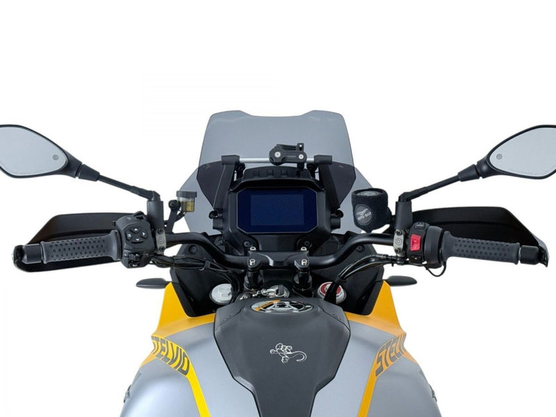WRS Side Deflectors Moto Guzzi Stelvio - Dark Smoke, Wind Deflector
