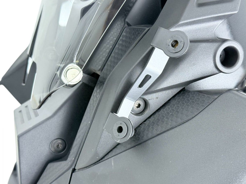 WRS Side Deflectors Moto Guzzi Stelvio - Matte, Wind Deflector