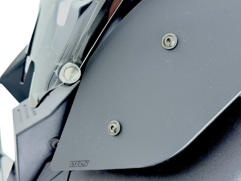 WRS Side Deflectors Moto Guzzi Stelvio - Matte, Wind Deflector