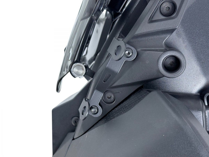 WRS Side Deflectors Moto Guzzi Stelvio - Matte, Wind Deflector