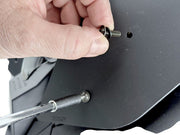 WRS Side Deflectors Moto Guzzi Stelvio - Matte, Wind Deflector