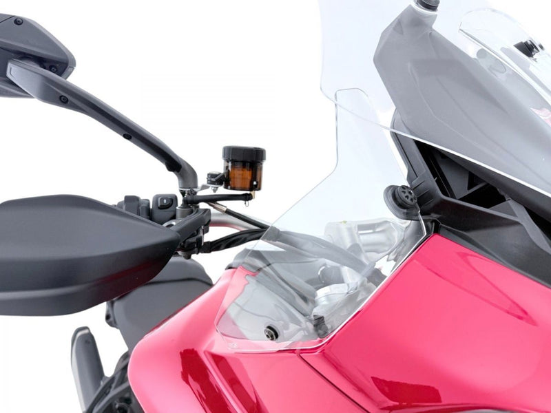 WRS Side Deflectors Ducati Multistrada V2 - Clear, Wind Deflector