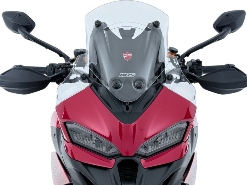 WRS Side Deflectors Ducati Multistrada V2 - Clear, Wind Deflector