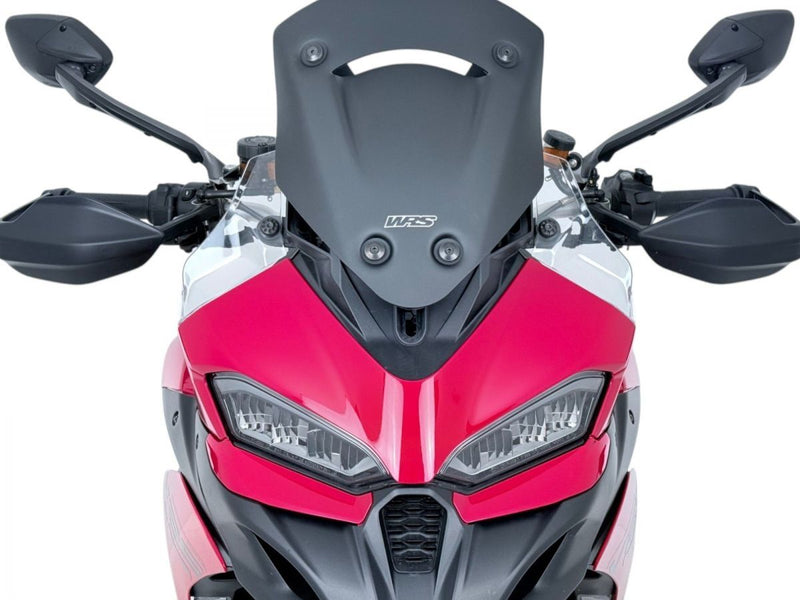 WRS Side Deflectors Ducati Multistrada V2 - Clear, Wind Deflector