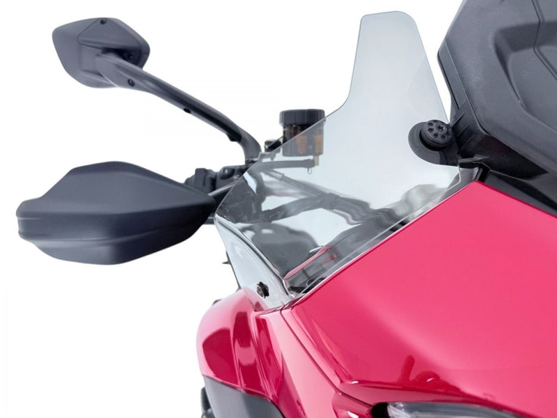 WRS Side Deflectors Ducati Multistrada V2 - Smoke, Wind Deflector