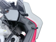 WRS Side Deflectors Ducati Multistrada V2 - Smoke, Wind Deflector