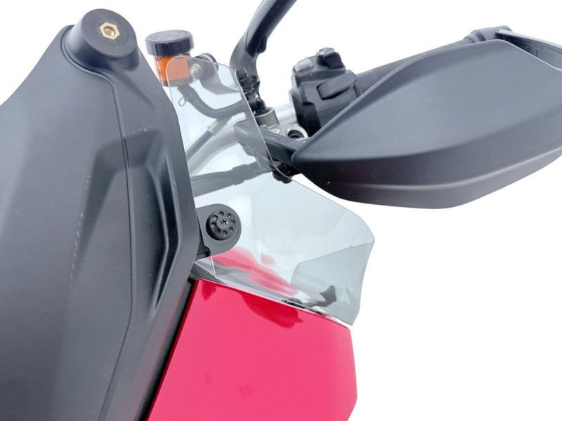 WRS Side Deflectors Ducati Multistrada V2 - Smoke, Wind Deflector