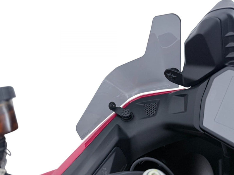 WRS Side Deflectors Ducati Multistrada V2 - Dark Smoke, Wind Deflector