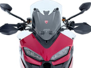 WRS Side Deflectors Sport Ducati Multistrada V2 - Clear, Wind Deflector