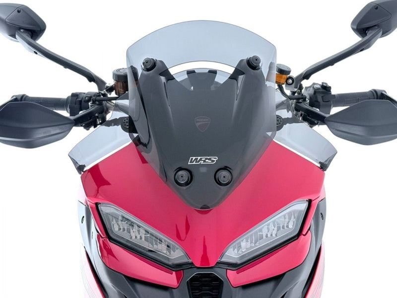 WRS Side Deflectors Sport Ducati Multistrada V2 - Smoke, Wind Deflector