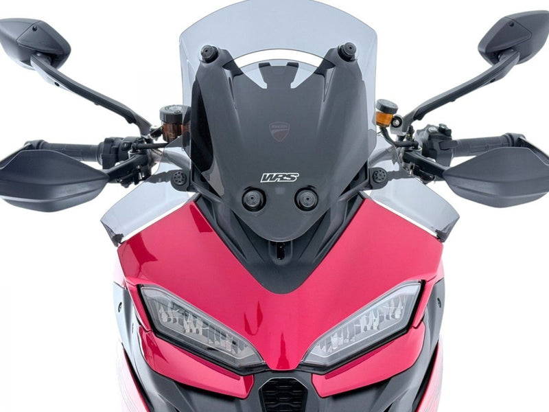 WRS Side Deflectors Sport Ducati Multistrada V2 - Smoke, Wind Deflector